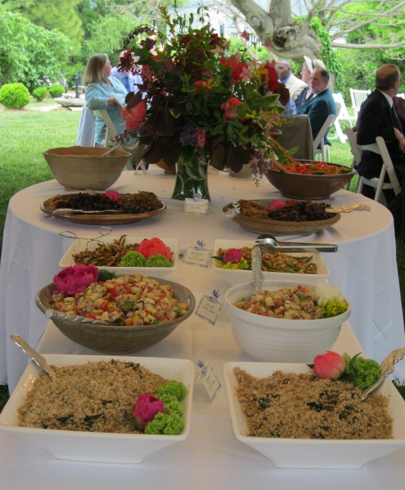 What a spread for your wedding reception