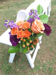 Fall colors make for a gorgeous fall wedding